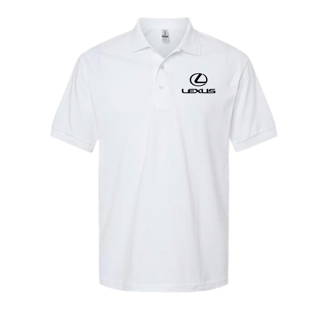 Men’s Lexus Dry-Blend Polo - Whtie